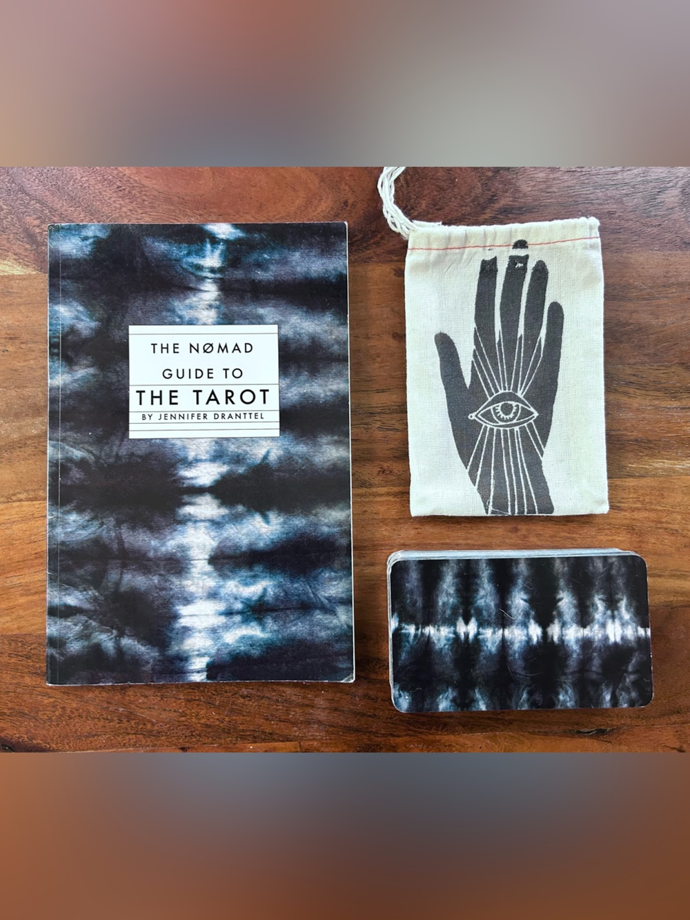 Nomad Tarot Deck 1st Edition Set with Guidebook and Printed Card Bag